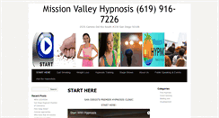 Desktop Screenshot of missionvalleyhypnosis.com